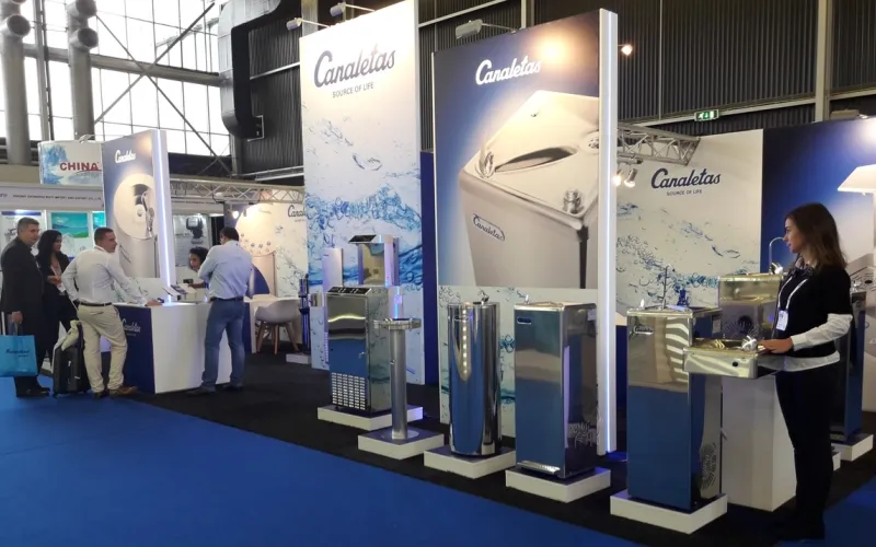 Canaletas participa en la feria Aquatech Amsterdam 2017 
